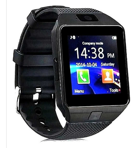 Reloj Inteligente Smartwatch Sim / Micro Sd Dz09  Negro