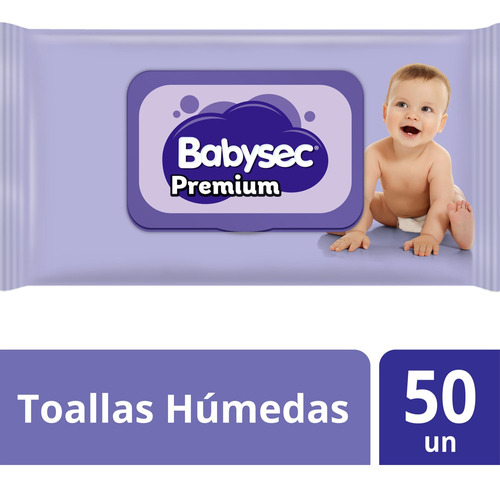 Toallas Humedas Babysec Premium 50 Unid