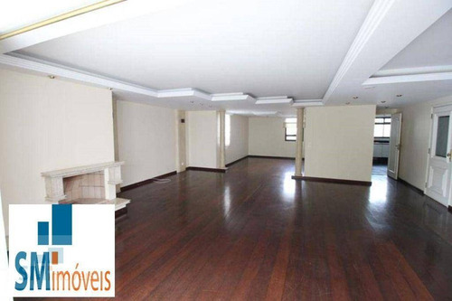Imagem 1 de 15 de Apartamento Com 3 Dormitórios Para Alugar, 237 M² Por R$ 3.450/mês - Brooklin - São Paulo/sp - Ap3225