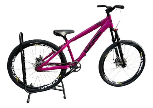 Bicicleta 26 Giosbr 4trix Wheeling 14 Rosa Com Preto