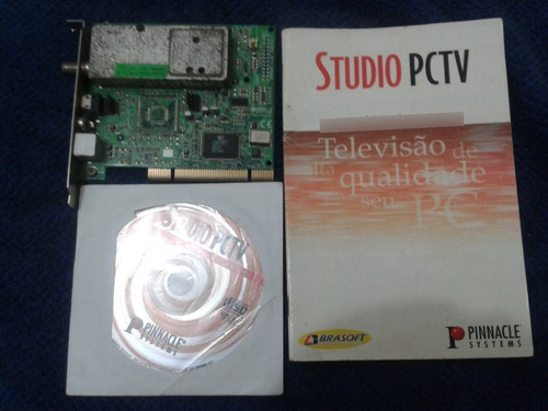 Placa Pinacle Studio Pc Tv # Muito Nova