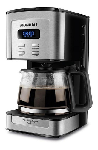 Cafeteira Mondial Dolce Arome C-44-32x-sdi Inox 127v 4054-01