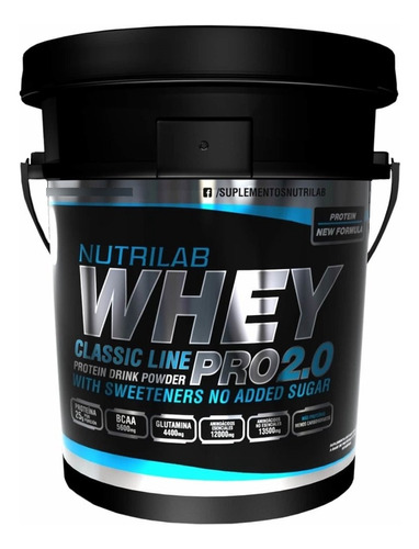 Proteina Whey Pro 5kg Nutrilab