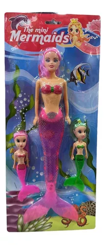 Boneca Barbie Sereia Brilhante - Mattel - ARMARINHOS 3 PATETAS LTDA