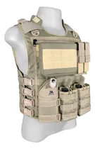 Comprar Colete Modular Tático Close Airsoft + 5 Peças Ja Rio Militar