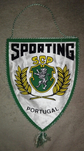 Banderin Antiguo Club Sporting De Lisboa Portugal