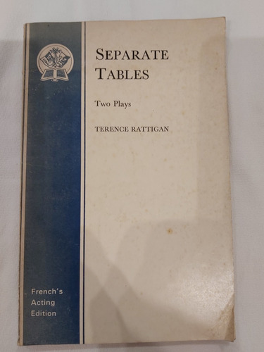 Separate Tables De Terence Rattigan