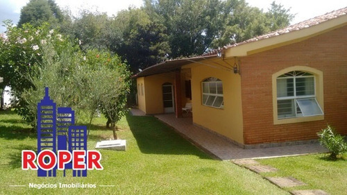 Chácara Em Salto De Pirapora-sp Com 11537,95m² Pronta Para Morar, Localizada Num Condomínio Fechado Com Mercado E Acesso Asfaltado, Há 10km Do Centro. - Ch00964 - 69011092