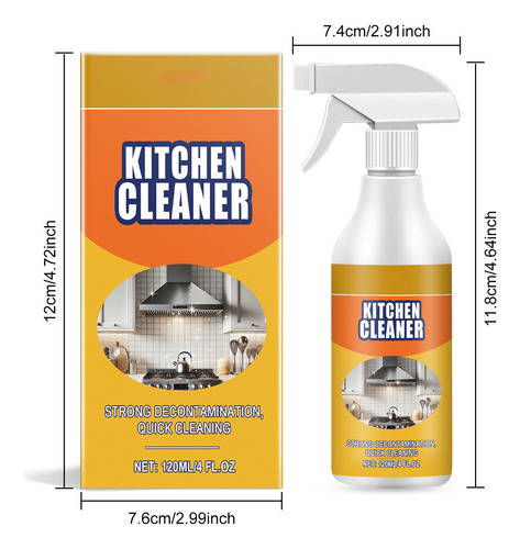 Limpiador De Manchas Multiactivo Grease Cleaner 120 Ml