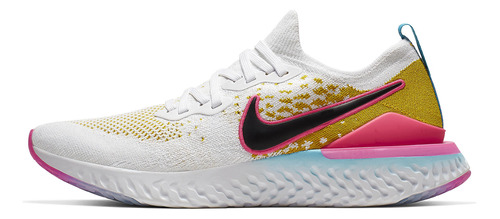 Zapatillas Nike Epic React Flynit 1 White Ci7583-100   