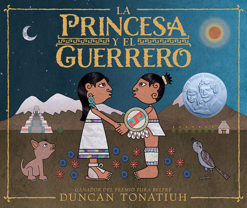 Princesa Y El Guerrero, De Tonatiuh Duncan. Editorial Abrams En Inglés, 2024