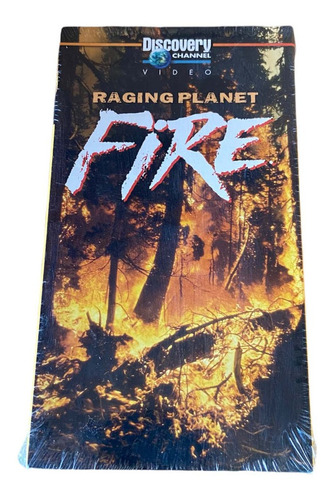 Discovery Channel Raging Planet Fire En Ingles Cassette Vhs
