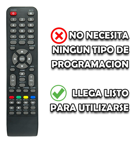 Control Para Zmartech Smart Tv Yx-cy322e Home Mouse + Funda