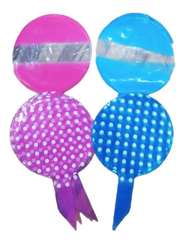 Globo Burbuja Transparente R18 P/ Regalo Decoración Colores