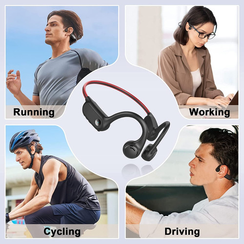 Audífonos Inalámbricos Conducción Ósea Bluetooth Deportivos