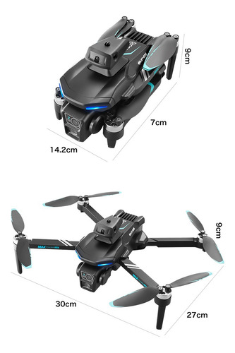 Drone Gn 506 Camera 6k Full Hd Sensor Obstáculo 500m Retorn Preto