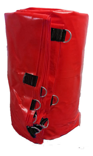 Lona De Uso Rudo 5x3 Metros Color Rojo. Lona 5x3 M.
