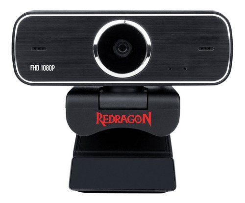 Câmera Webcam Redragon Hitman Gw800-1 Full Hd - Preto