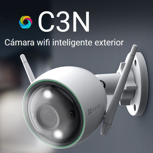Imagen 6 de 10 de Cámara de seguridad Ezviz C3N 2.8mm con resolución de 2MP visión nocturna incluida blanca