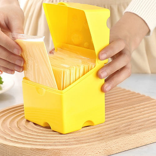Recipiente De Almacenamiento De Queso En Lonchas Para Almace