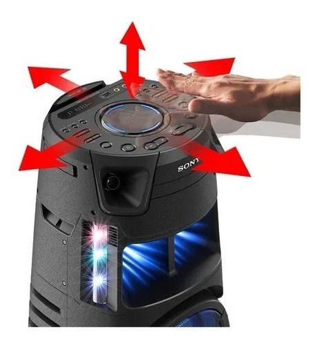 Imagen 2 de 6 de Equipo De Audio Sony Mhc-v43d Alta Potencia