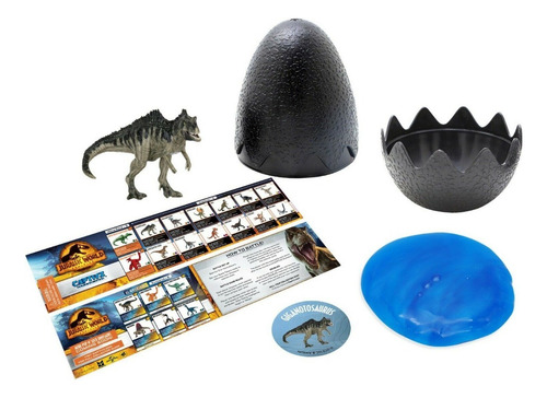 Jurassic World Captivz Dominion Dinosaurios En Slime 3 Pack