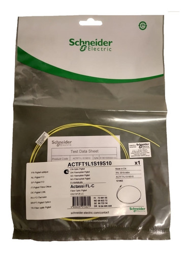 Schneider Actassi Pigtail, Os1/os2 9/125 - Lc - 1m, Splx