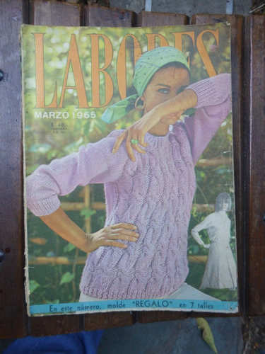 Revista Labores Nº 3 Marzo 1965 - Incluye Molde