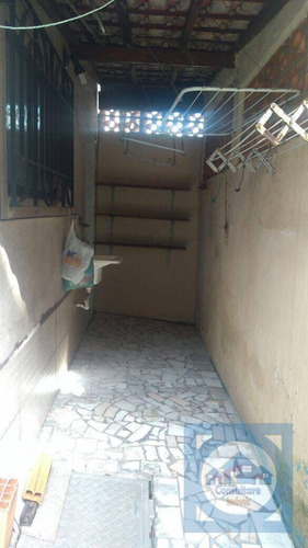 Casa Com 2 Dormitórios À Venda, 91 M² Por R$ 180.000,00 - Parque São Vicente - São Vicente/sp - Ca0972