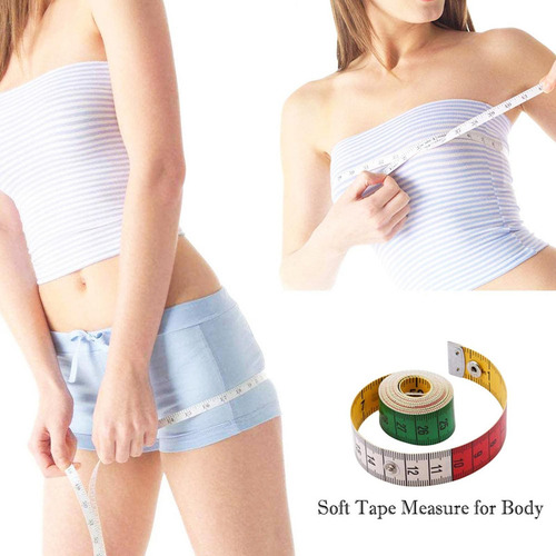 2 Fita Métrica, Régua De Medição De Escala Flexível E