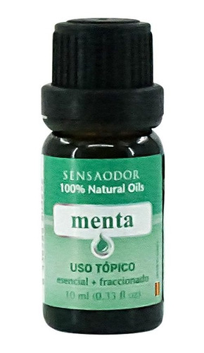 Aceite Esencial Fraccionado Aroma Menta Piperita 10 Ml