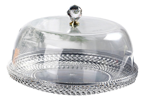 Zx Soporte De Acrílico Para Tartas Con Forma 33 X 33 X 15 Cm
