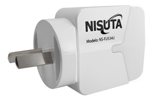 Cargador 220v Rapido Nisuta 3 Puertos 3.4a Micro Usb iPhone