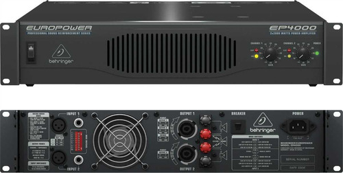 Behringer Ep4000 Amplificador De Audio 4000watts 