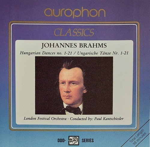 Brahms* Cd Hungarian Dances N°1 - 21* Germany 1989 Excele 