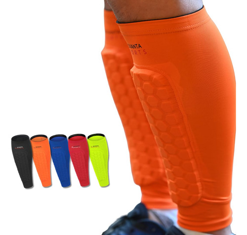 Advanta Sports Espinilleras De Futbol Para Ninos Y Jovenes,