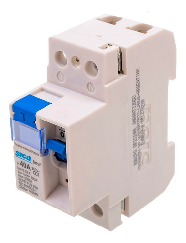 Disyuntor Diferencial Sica - Bipolar 40a - Garantía Oficial