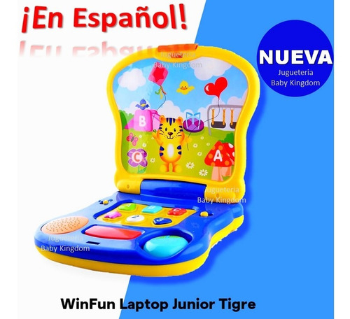 Imagen 3 de 10 de Nueva Computadora Infantil Para Bebe Varon Niña Original