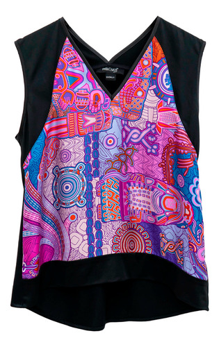 Blusa Caudal Pineda Covalin Diosas Mexicas