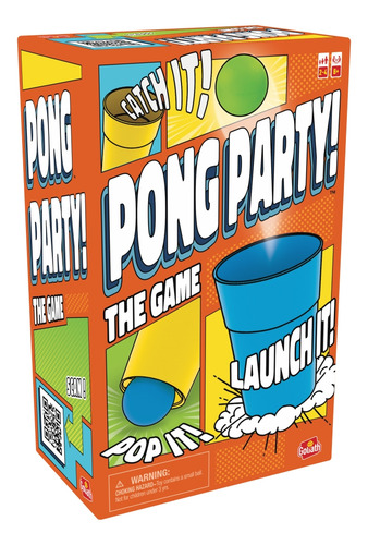 Pong Party - Ping Pong Vasos - Juego De Mesa / Diverti