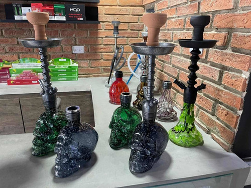 Imagen 4 de 12 de Arguile De Vidrio Marca Pharaohs Hookah Narguile