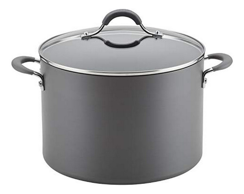 Radiance Hard Anodized Nonstick Stock Pot/stockpot With Lid 