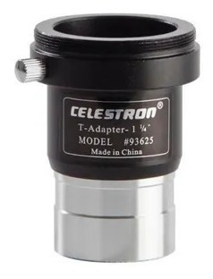 Imagen 3 de 5 de Adaptador T Y Anillo T Para Cámara Reflex Nikon Celestron