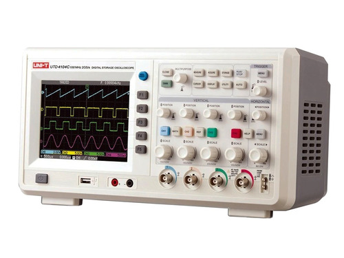 Osciloscopio 100mhz 4 Canales 2gs/s Display 5.7 Utd4104c