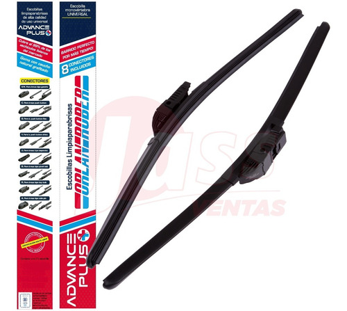 Kit Escobillas Orlan Rober Fiesta Kinetic - Kuga - Up - Polo