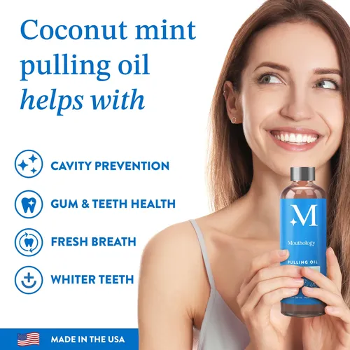 Enjuague Bucal Con Aceite De Coco Para Blanquear Los Dientes
