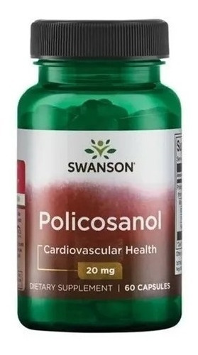 Policosanol Made Usa Swanson 20mg 60cap Salud Cardiovascular