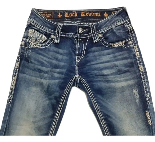 Rock Revival Jeans Para Dama Talla 25 