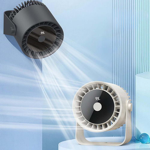 Ventilador De 2 En 1 Desk And Wall Hanging Double Use Blanco