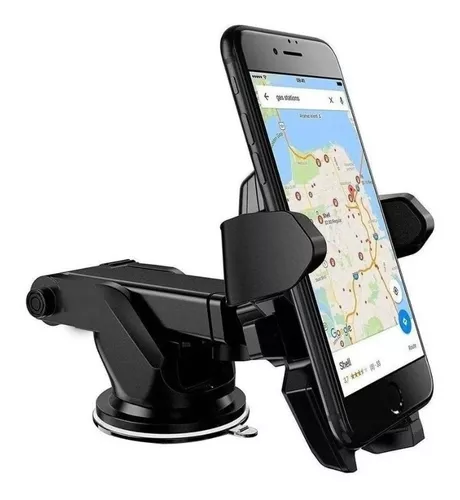  Soporte para teléfono con ventosa para  parabrisas/tablero/ventana, universal, soporte de teléfono celular para el  auto con ventosa resistente y almohadilla de gel pegajosa, compatible con  iPhone, Samsung y otros smartphones 